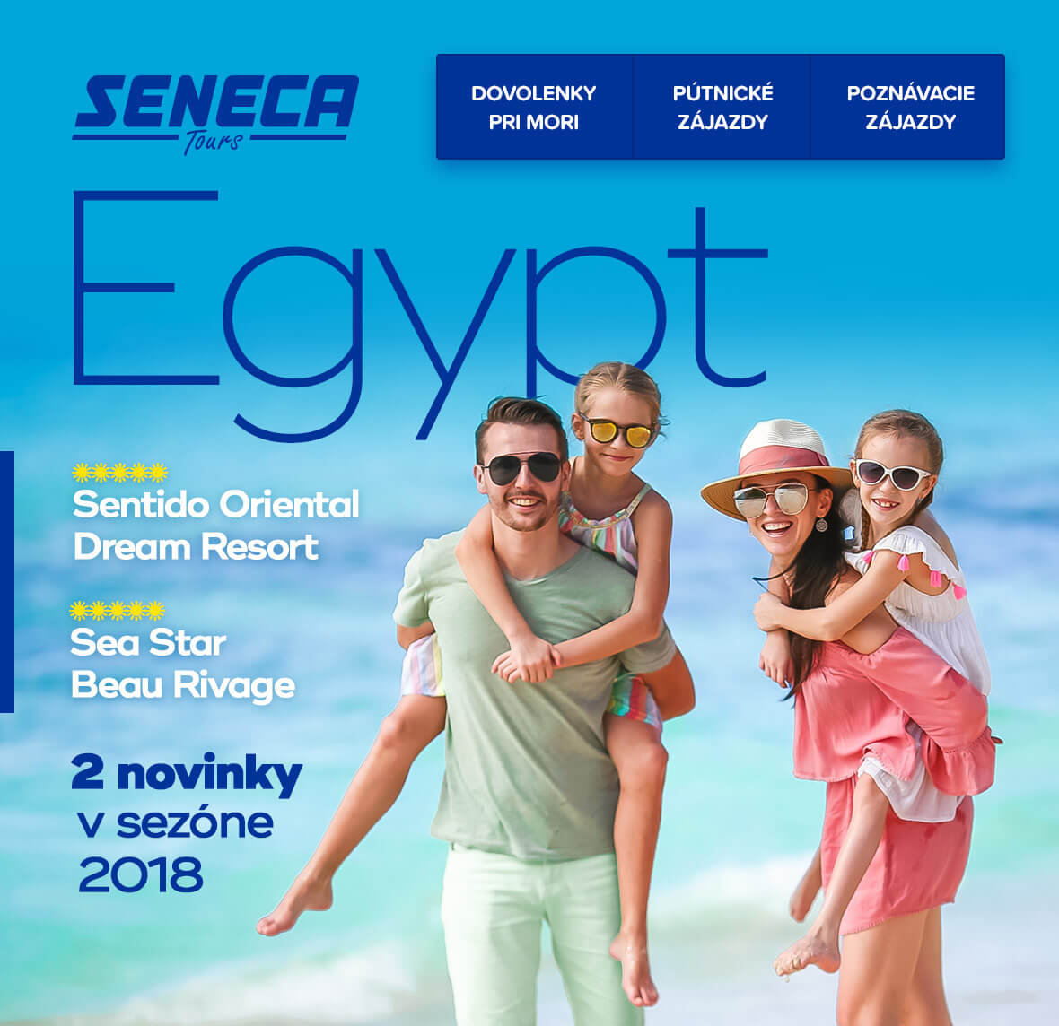 Rozšírili sme letnú ponuku o nové hotely v Egypte
