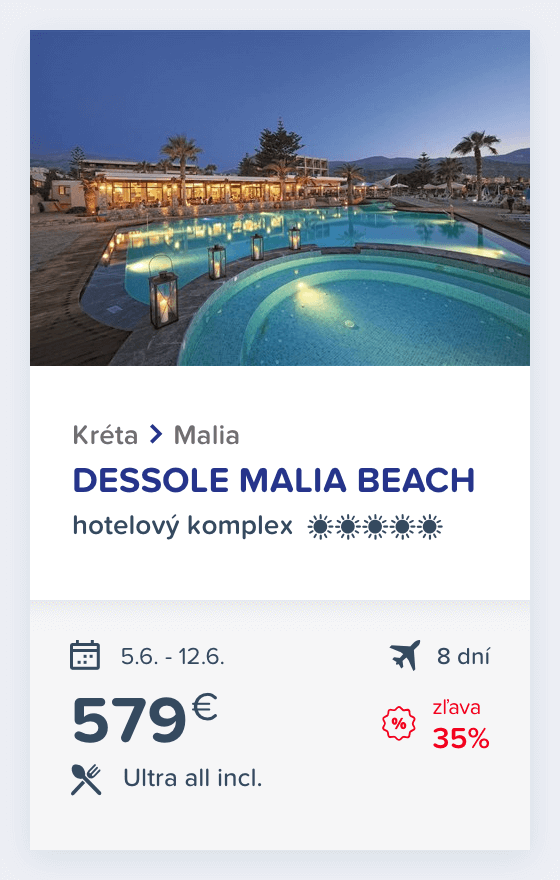 Dessole Malia Beach