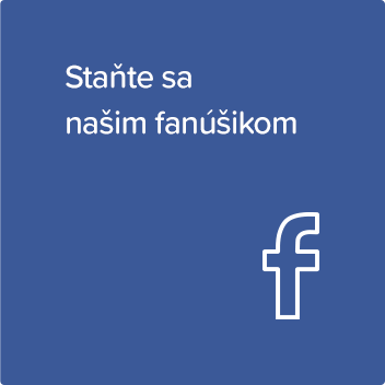 Staňte sa našim fanúšikom na Facebooku