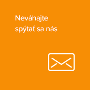 Neváhajte spýtať sa nás e-mailom